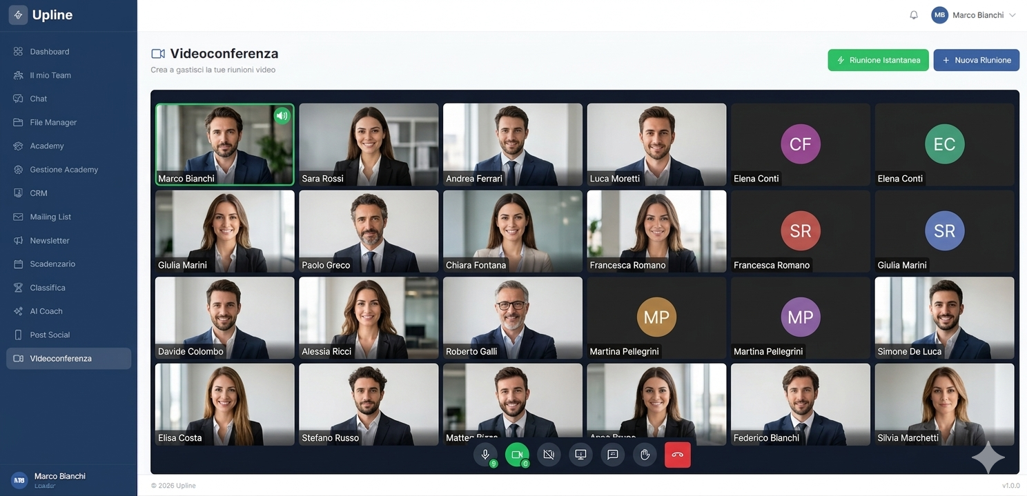 Screenshot Videoconferenza